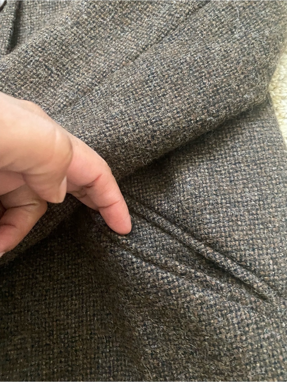 PERUVIAN CONNECTION | Alpaca Wool Coat Size 6 - Picture 8 of 14